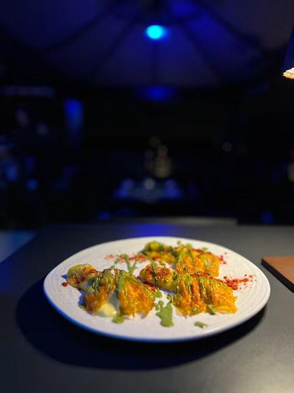 Fiori di zucca croccanti